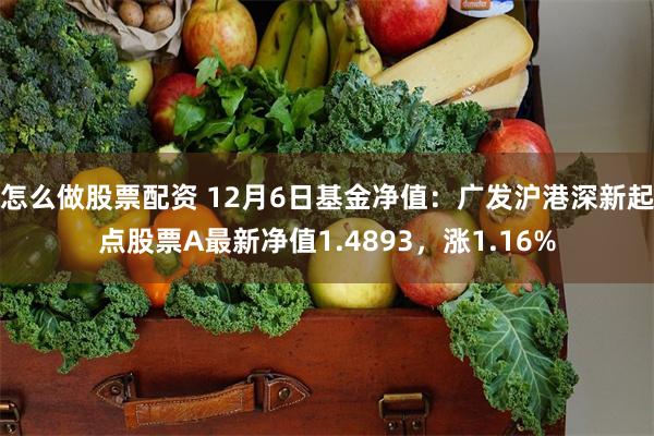 怎么做股票配资 12月6日基金净值：广发沪港深新起点股票A最新净值1.4893，涨1.16%