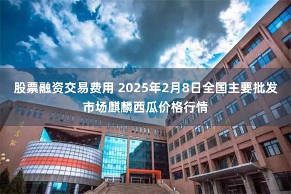 股票融资交易费用 2025年2月8日全国主要批发市场麒麟西瓜价格行情